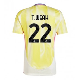 Juventus Timothy Weah #22 Borta Kläder 2024-25 Kortärmad